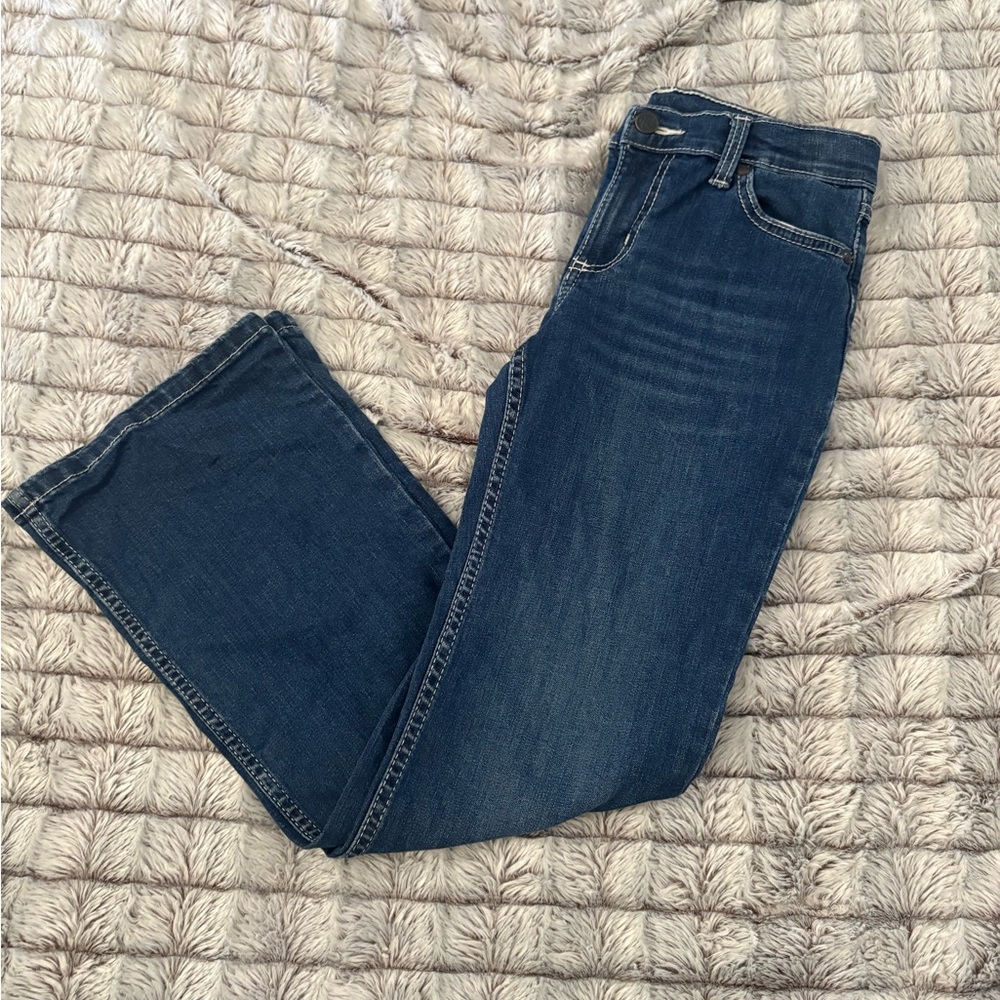 Girls wrangler jeans flare size 12